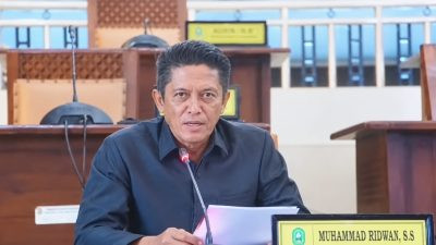 Anggota Komisi I DPRD Sinjai, Muh. Ridwan. (Dok. Anto)