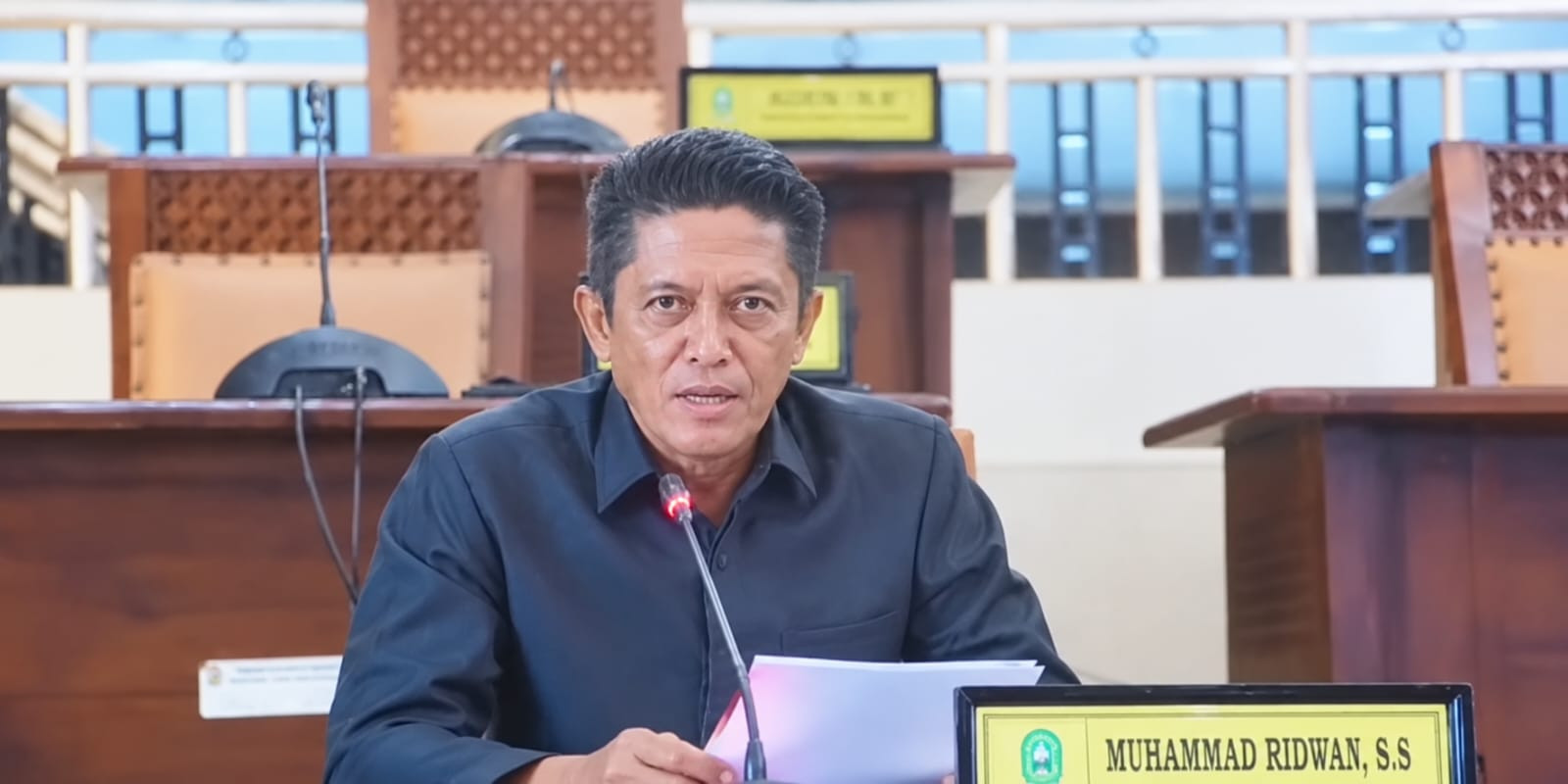 Anggota Komisi I DPRD Sinjai, Muh. Ridwan. (Dok. Anto)