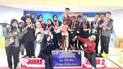 Para karateka Sinjai yang berlaga di ajang Open Tournament & Festival Piala Ketua Umum INKAI Palopo dan Piala Kepala Sekolah UPTD SMKN 2 Palopo yang berlangsung pada 25–26 September 2026.