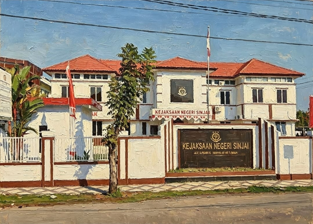 Kantor Kejari Sinjai. (Dok. Anto)