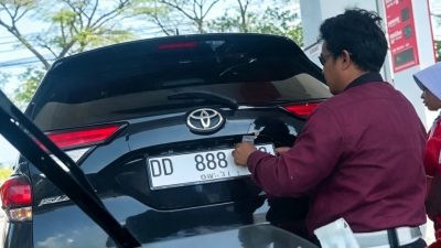 Diduga Gunakan Plat Ganda Saat Isi BBM, Oknum Pegawai Dishub Bantaeng Disorot