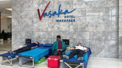Vasaka Hotel Makassar Gelar Donor Darah dan Cek Kesehatan Gratis