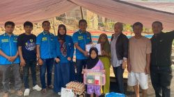 KNPI Sinjai Salurkan Bantuan Korban Kebakaran Desa Puncak