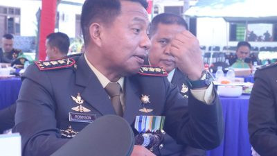 Komandan Korem (Danrem) 141/Toddopuli Kolonel Inf. Robinson Tallupadang, S.I.P., M.H. (Dok. ENews)