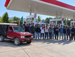 HMI Demo SPBU Simbuang, Desak Pertamina Usut Solar Subsidi