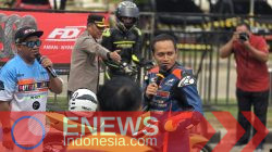 Kapolres Berau Gaspol di Sirkuit, Dukung Balap Liar Jadi Prestasi
