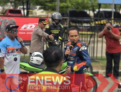 Kapolres Berau Gaspol di Sirkuit, Dukung Balap Liar Jadi Prestasi
