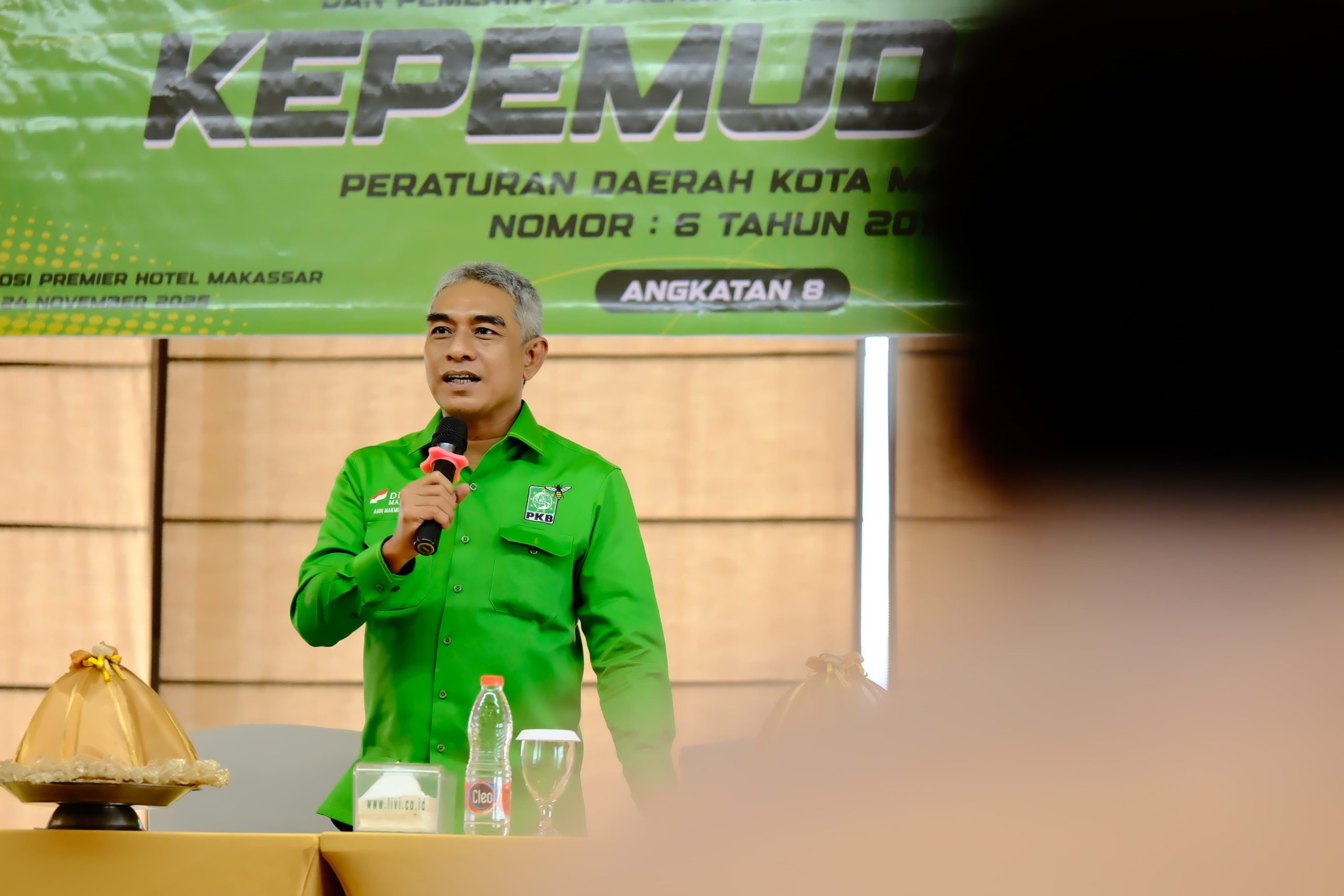 Andi Makmur Burhanuddin Ketua Fraksi PKB DPRD Kota Makassar