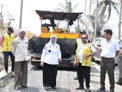 Bupati Sinjai Tinjau Rehabilitasi Jalan Lita–Manimpahoi