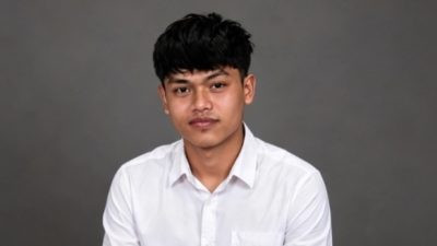 Koordinator Lapangan Aliansi Mahasiswa Universitas Andi Sudirman (UNIASMAN) Kabupaten Bone, Dwi Andika Putra