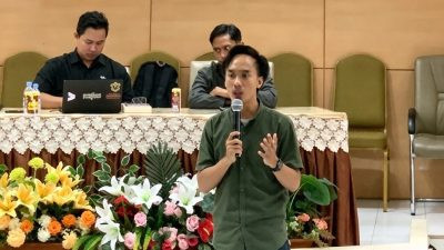 Presiden Mahasiswa UIN Alauddin Makassar, Aqil Abdan Syakuran.