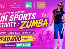 Vasaka Hotel Makassar Gelar Zumba Bersama FIT HUB