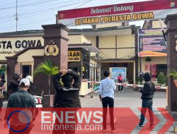 MPKH Demo di Polresta Gowa, Soroti Dugaan Rp30 Juta Kasus Narkoba